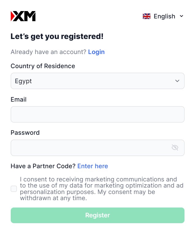 Creating an Account with XM Broker