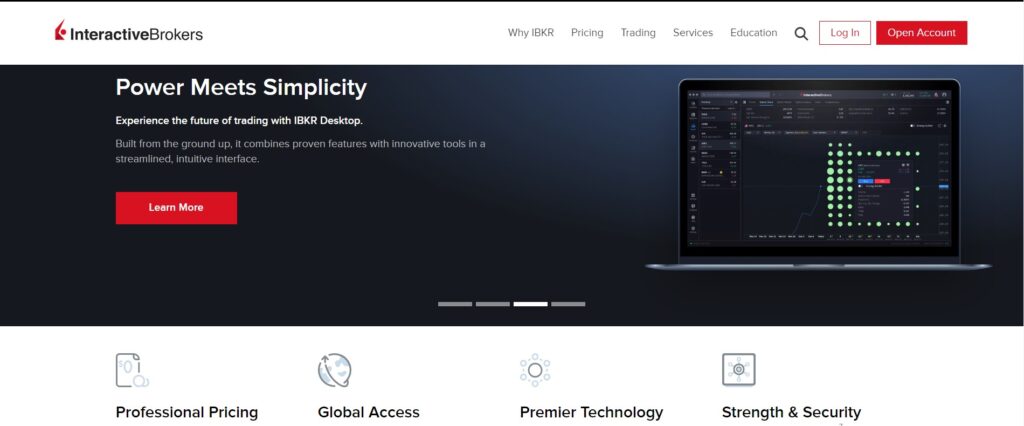 Interactive Brokers Website